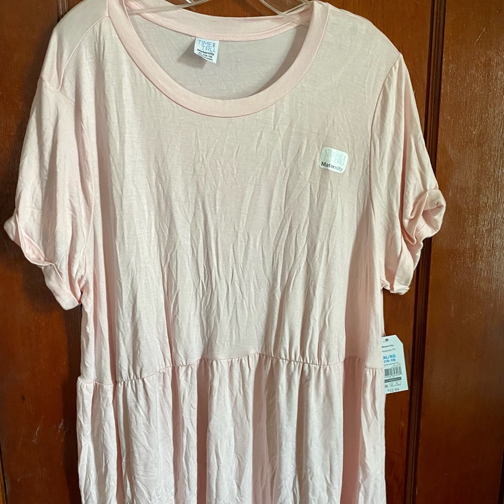 NWT Peplum Maternity Top